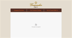 Desktop Screenshot of granadoscigars.com